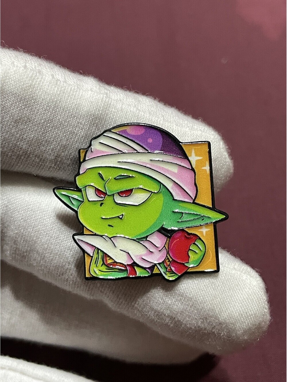 Dragon Ball Z Piccolo Enamel Pin Chibi Anime DBZ Character Collectible NEW